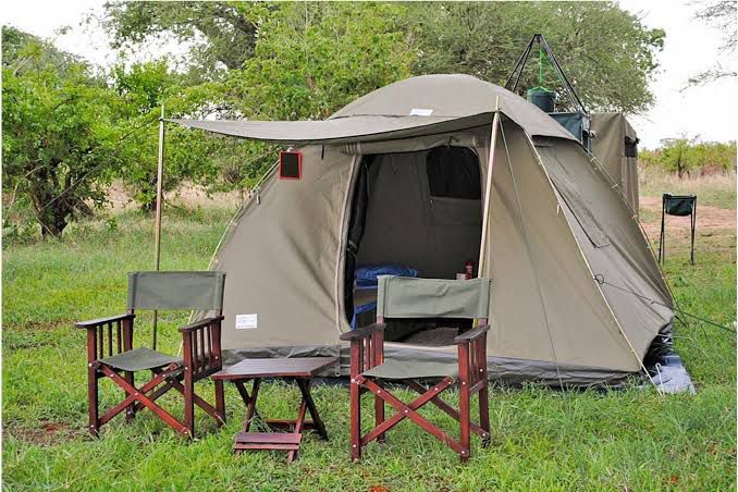 Safari en camping cuisinier